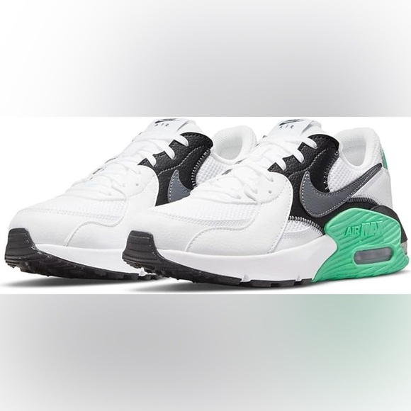 Nike Air Max 90 Sneakers White/Green/Black Women’s Size 7.5 (US) - Picture 1 of 13